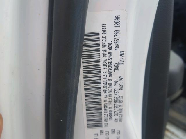 3D7LT2ET0BG614277 - 2011 DODGE RAM 2500 WHITE photo 10