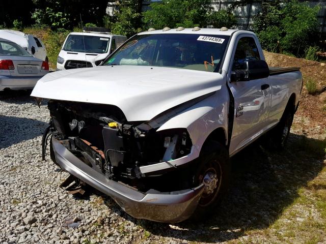 3D7LT2ET0BG614277 - 2011 DODGE RAM 2500 WHITE photo 2