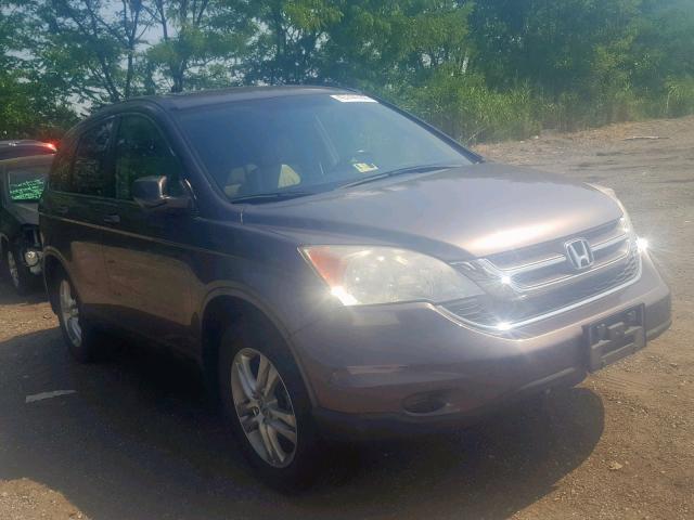 5J6RE4H75AL090144 - 2010 HONDA CR-V EXL SILVER photo 1