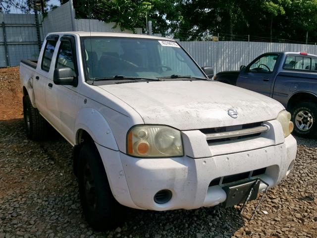 1N6ED27T04C439206 - 2004 NISSAN FRONTIER C WHITE photo 1