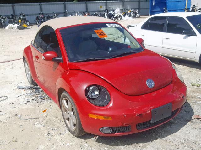 3VWSF31Y96M315461 - 2006 VOLKSWAGEN NEW BEETLE Rot Foto 1