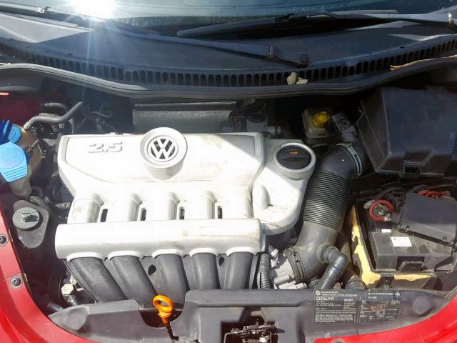 3VWSF31Y96M315461 - 2006 VOLKSWAGEN NEW BEETLE Rot Foto 7