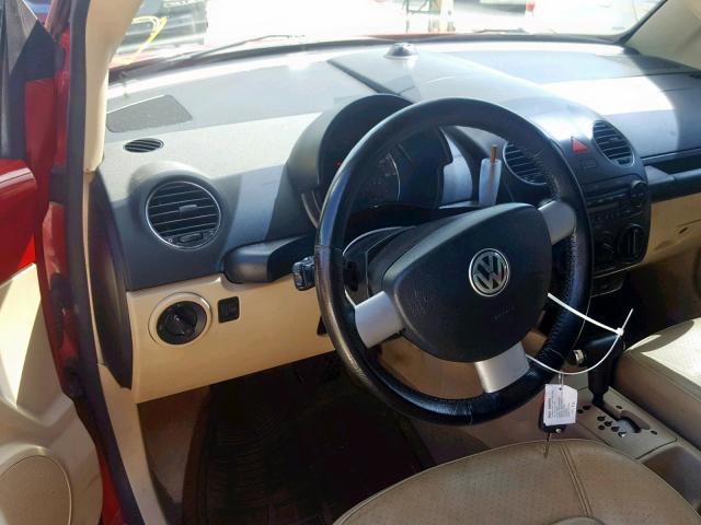 3VWSF31Y96M315461 - 2006 VOLKSWAGEN NEW BEETLE Rot Foto 9