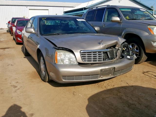 1G6KD54Y54U119125 - 2004 CADILLAC DEVILLE TAN photo 1