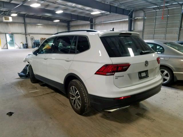 3VV2B7AXXKM091559 - 2019 VOLKSWAGEN TIGUAN SE WHITE photo 3