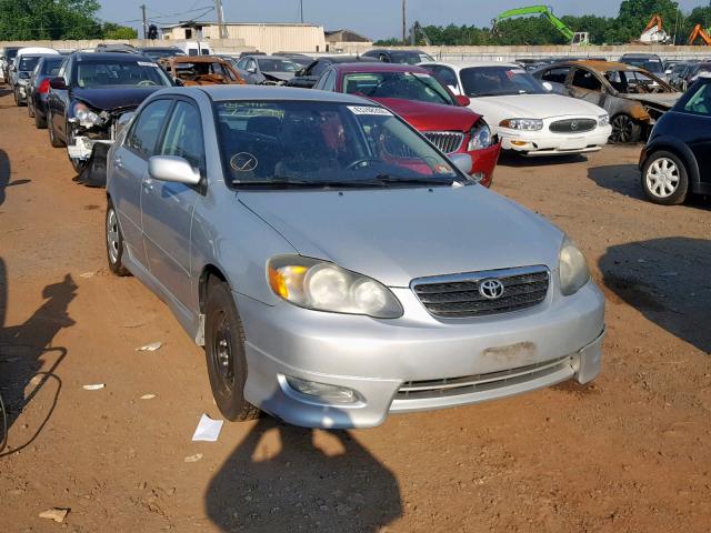 2T1BR32E57C760739 - 2007 TOYOTA COROLLA CE SILVER photo 1