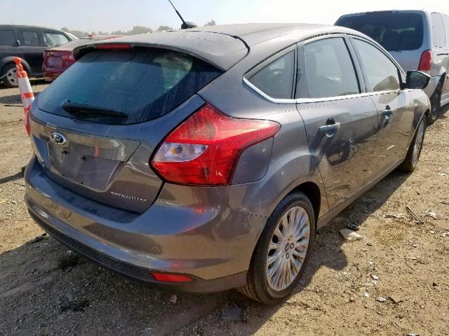 1FAHP3N24CL149952 - 2012 FORD FOCUS TITA GRAY photo 4