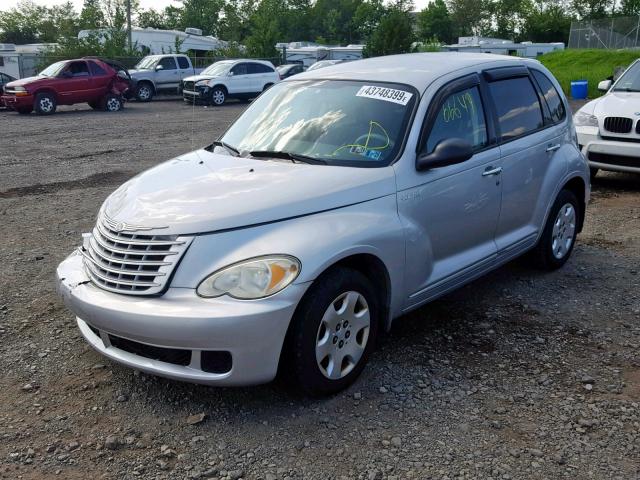 3A4FY58B66T205298 - 2006 CHRYSLER PT CRUISER SILVER photo 2