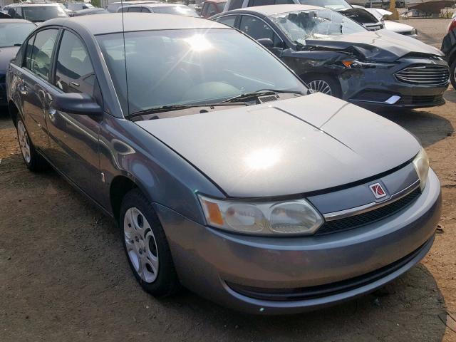 1G8AZ52F64Z187880 - 2004 SATURN ION LEVEL GRAY photo 1