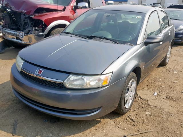 1G8AZ52F64Z187880 - 2004 SATURN ION LEVEL GRAY photo 2