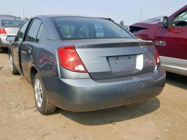 1G8AZ52F64Z187880 - 2004 SATURN ION LEVEL GRAY photo 3