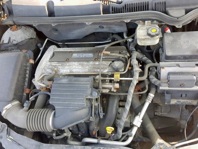 1G8AZ52F64Z187880 - 2004 SATURN ION LEVEL GRAY photo 7