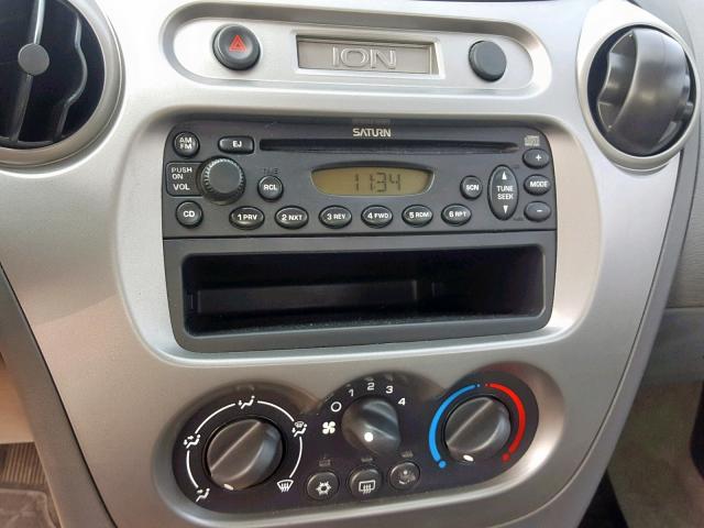 1G8AZ52F64Z187880 - 2004 SATURN ION LEVEL GRAY photo 9