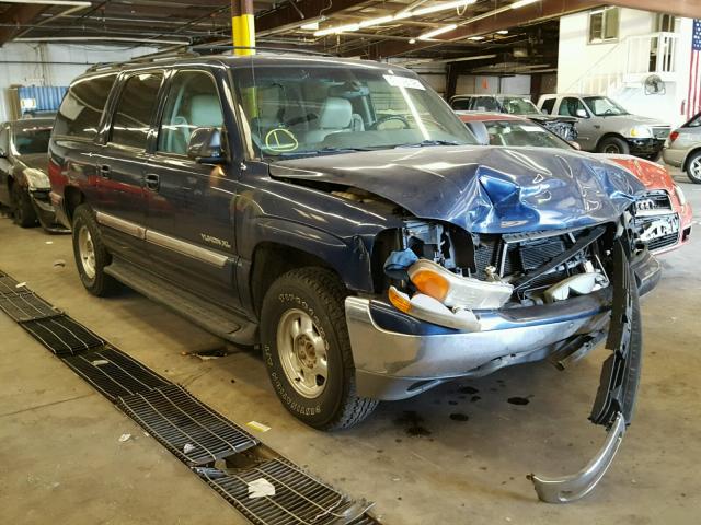 1GKFK16Z02J137862 - 2002 GMC YUKON XL K BLUE photo 1