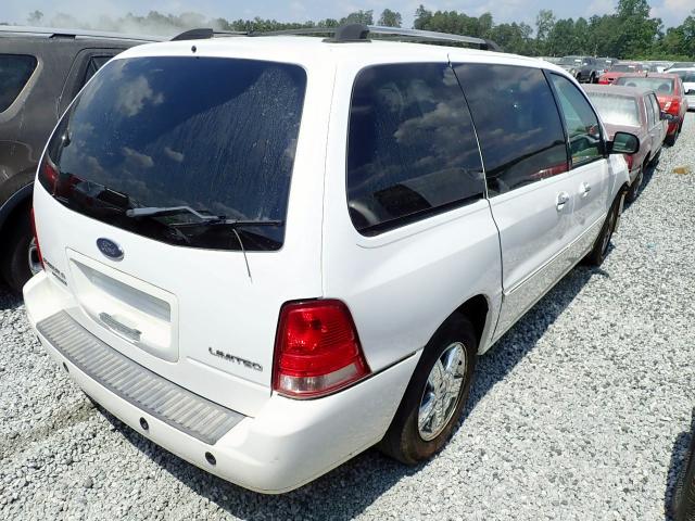 2FMDA58226BA30590 - 2006 FORD FREESTAR L WHITE photo 4