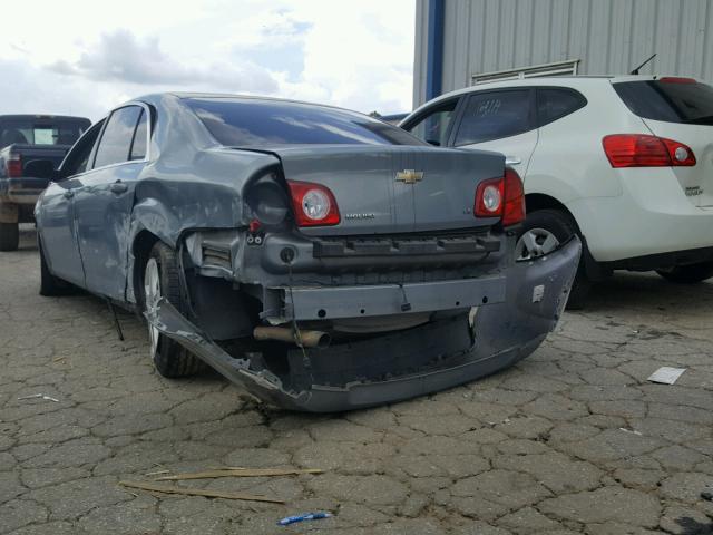 1G1ZG57N484201026 - 2008 CHEVROLET MALIBU LS BLUE photo 3