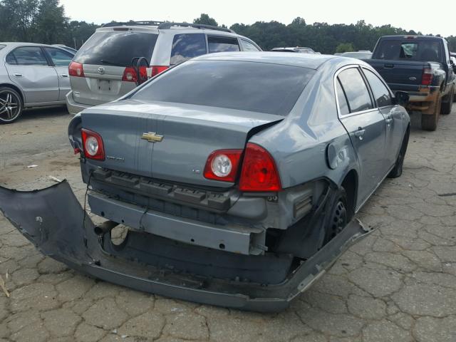 1G1ZG57N484201026 - 2008 CHEVROLET MALIBU LS BLUE photo 4