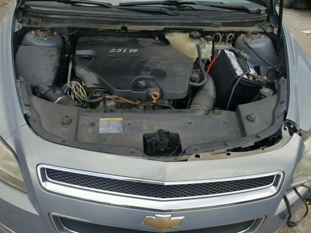 1G1ZG57N484201026 - 2008 CHEVROLET MALIBU LS BLUE photo 7