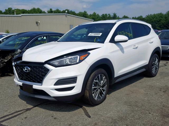 KM8J3CAL9KU886896 - 2019 HYUNDAI TUCSON LIM WHITE photo 2