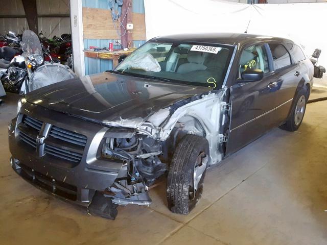 2D4FV47T48H128318 - 2008 DODGE MAGNUM GRAY photo 2