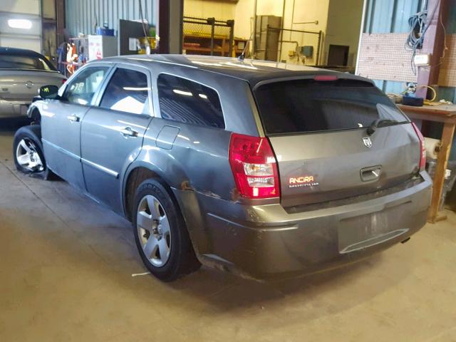 2D4FV47T48H128318 - 2008 DODGE MAGNUM GRAY photo 3