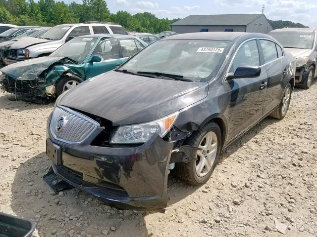 1G4GB5EG6AF246685 - 2010 BUICK LACROSSE C BLACK photo 2