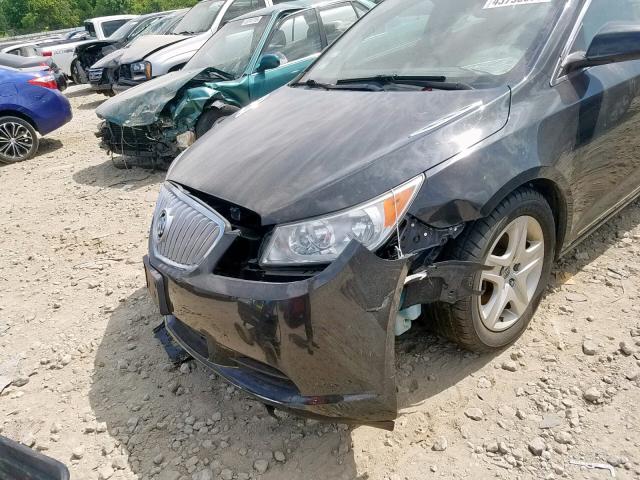 1G4GB5EG6AF246685 - 2010 BUICK LACROSSE C BLACK photo 9