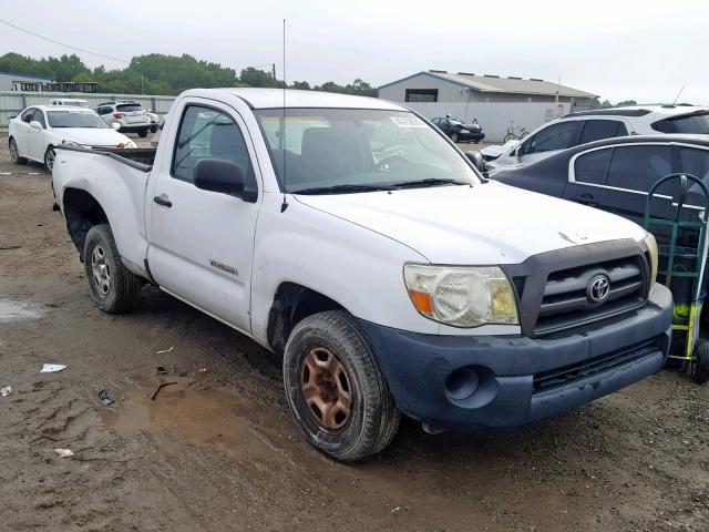 5TENX22N99Z651646 - 2009 TOYOTA TACOMA WHITE photo 1