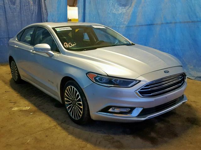 3FA6P0RU0JR234545 - 2018 FORD FUSION TIT SILVER photo 1