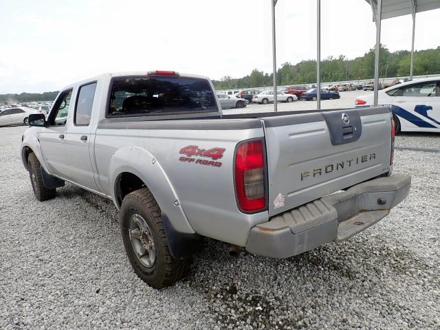 1N6ED29Y14C441085 - 2004 NISSAN FRONTIER C SILVER photo 3