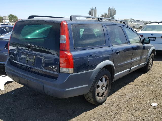 YV1SZ59H841154678 - 2004 VOLVO XC70 BLUE photo 4