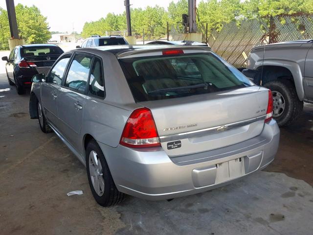 1G1ZT61806F115380 - 2006 CHEVROLET MALIBU MAX SILVER photo 3