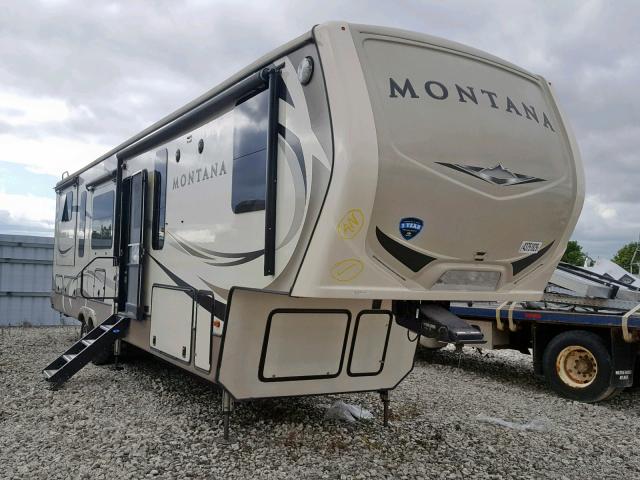 4YDF37921J4703838 - 2018 KEYSTONE MONTANA BEIGE photo 1