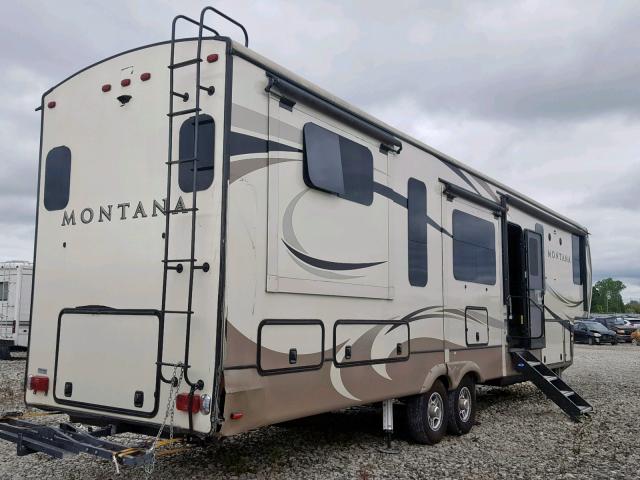 4YDF37921J4703838 - 2018 KEYSTONE MONTANA BEIGE photo 4
