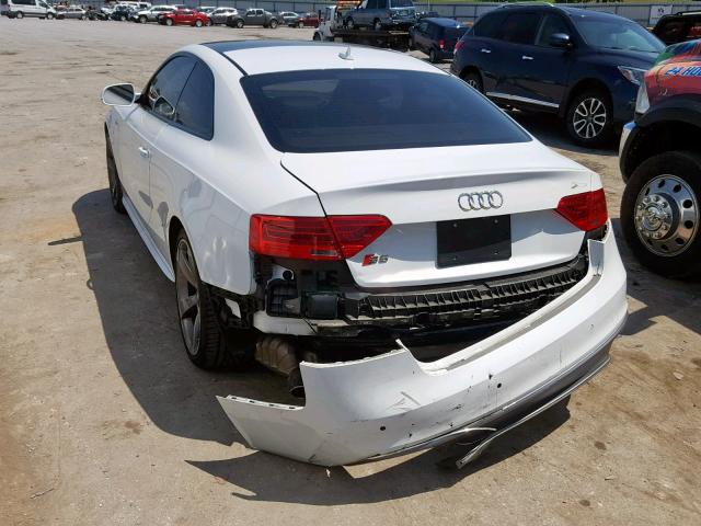 WAUCGAFR0FA046125 - 2015 AUDI S5 PREMIUM WHITE photo 3