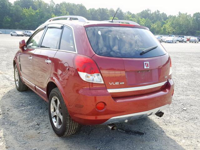 3GSCL53798S712557 - 2008 SATURN VUE XR RED photo 3