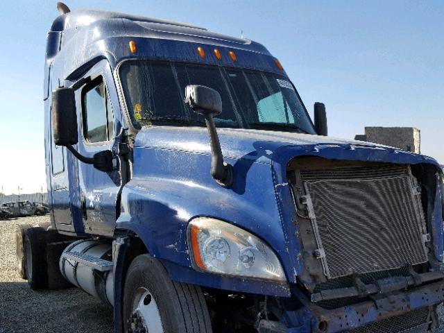 1FUJGLDRXASAR6490 - 2010 FREIGHTLINER CASCADIA 1 BLUE photo 1