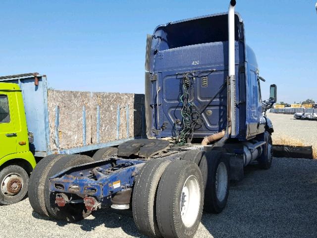 1FUJGLDRXASAR6490 - 2010 FREIGHTLINER CASCADIA 1 BLUE photo 4