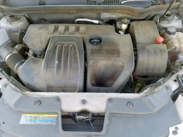 1G1AK52F157556841 - 2005 CHEVROLET COBALT SILVER photo 7