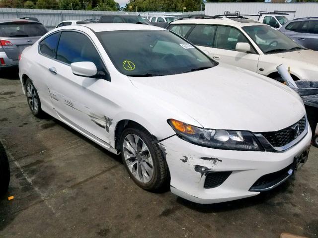 1HGCT1B30EA009432 - 2014 HONDA ACCORD LX- WHITE photo 1