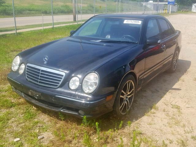 WDBJF74J31B290625 - 2001 MERCEDES-BENZ E 55 AMG BLACK photo 2