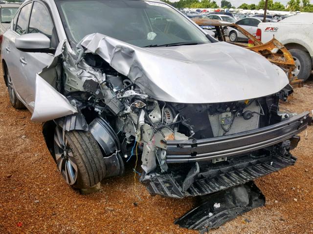 3N1AB7AP4KY231997 - 2019 NISSAN SENTRA S SILVER photo 9