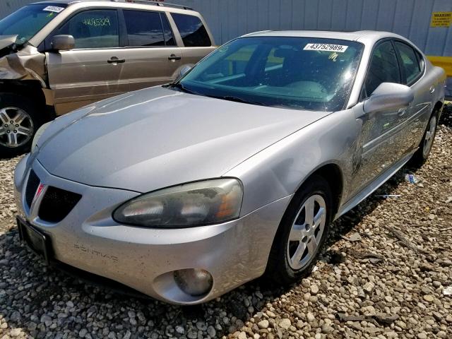 2G2WP552671145091 - 2007 PONTIAC GRAND PRIX SILVER photo 2