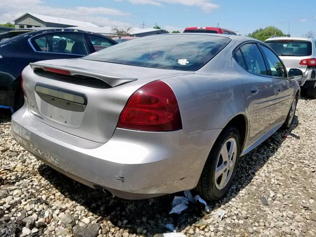 2G2WP552671145091 - 2007 PONTIAC GRAND PRIX SILVER photo 4