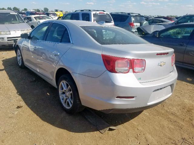 1G11C5SLXFF156707 - 2015 CHEVROLET MALIBU 1LT 银色 照片 3