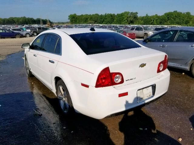 1G1ZC5E09CF296618 - 2012 CHEVROLET MALIBU 1LT 白色 照片 3