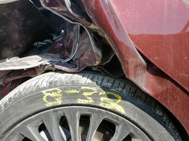 4T1BK1EBXGU228105 - 2016 TOYOTA AVALON XLE BURGUNDY photo 9