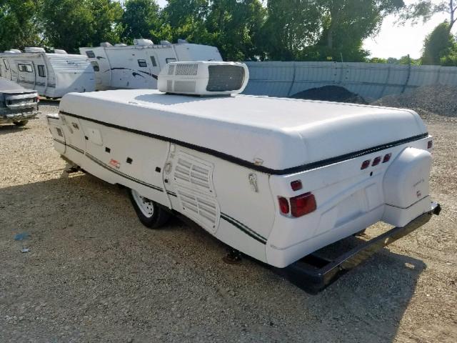 4CP678H1127214301 - 2002 FLEE CAMPER WHITE photo 3