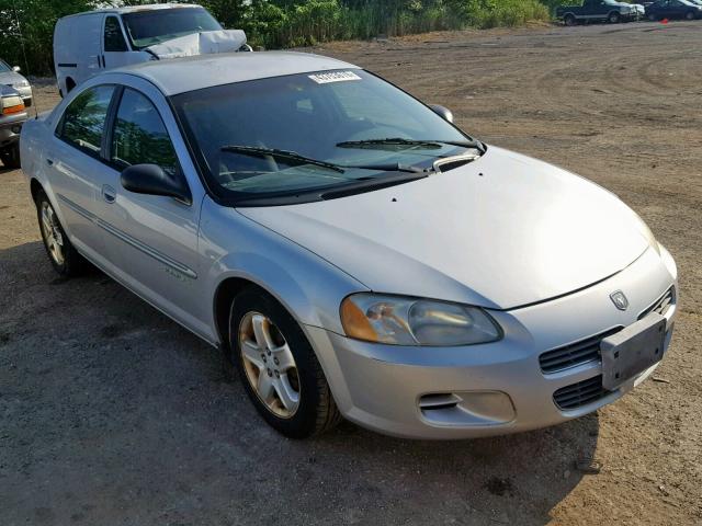 1B3EJ46X71N522189 - 2001 DODGE STRATUS SE SILVER photo 1