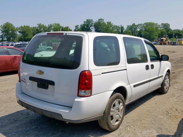 1GBDV13188D125236 - 2008 CHEVROLET UPLANDER I თეთრი ფოტო 4